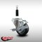 Service Caster 3'' SS Thermoplastic Rubber Swivel 7/8'' Expanding Stem Caster with Brake SCC-SSEX20S314-TPRB-TLB-78 - alternate 4